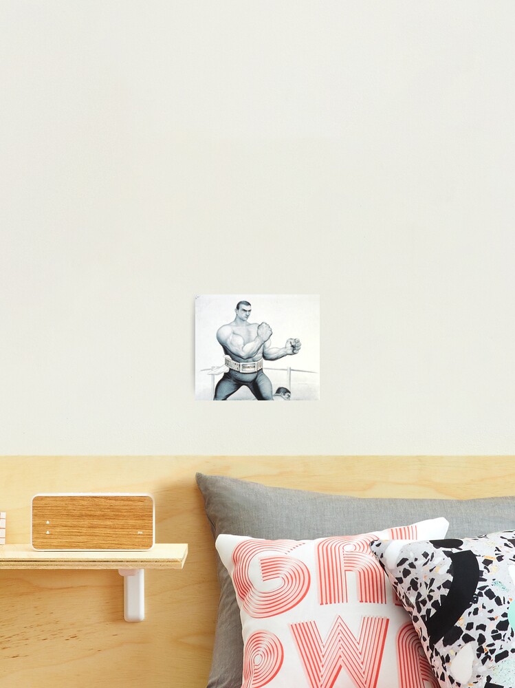 Thumbnail 2 of 3, Photographic Print, Boxing designed and sold by teepossible.