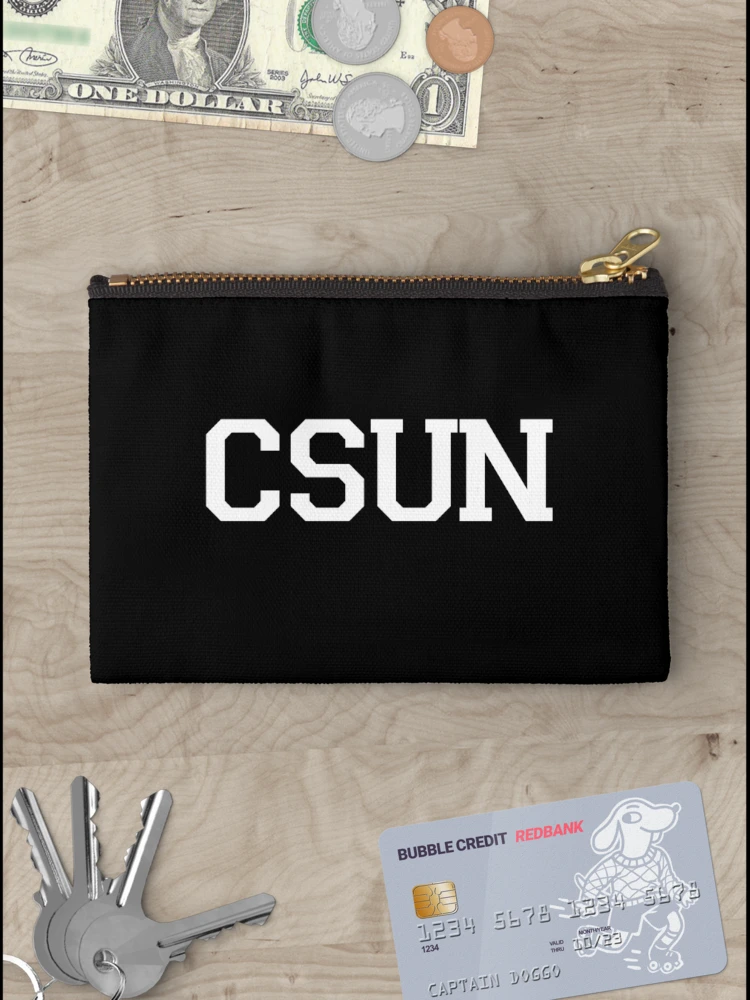 Thumbnail 3 of 4, Zipper Pouch, CSUN designed and sold by basitcv.