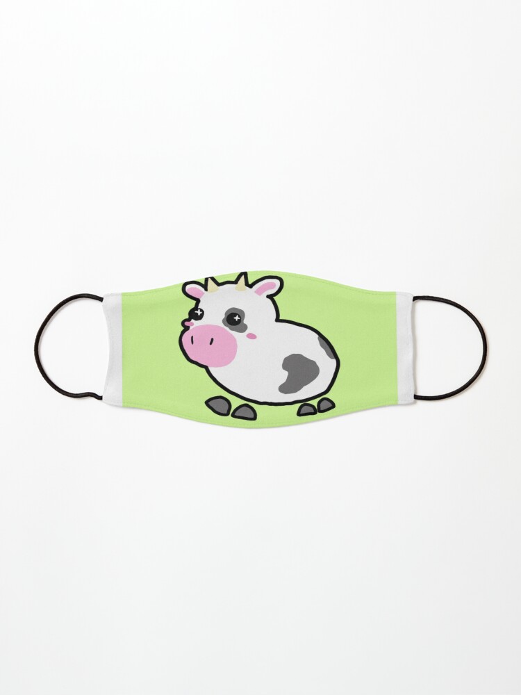 Cute Cow Doodle Kids Mask By Happybunbun Redbubble - pig roblox adopt me
