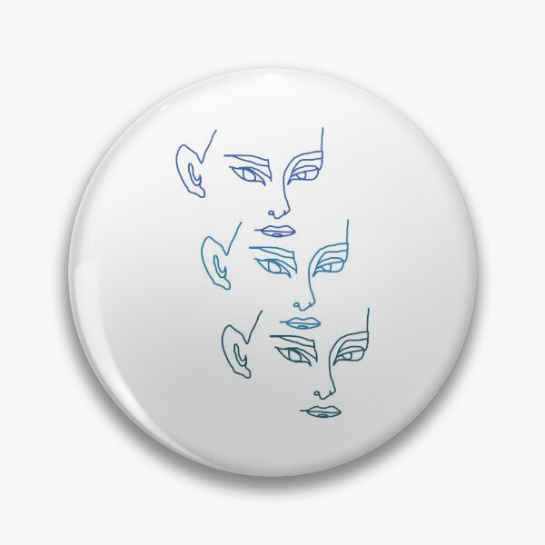 Item preview,  Triple face line art designed and sold by isobelcough.