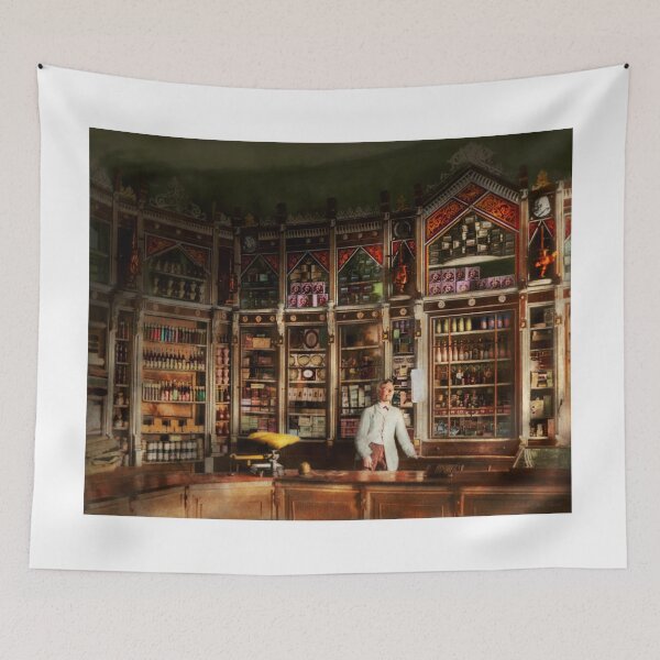 Item preview, Pharmacy - A Russian Pharmacy 1885 designed and sold by Mike Savad Photography.