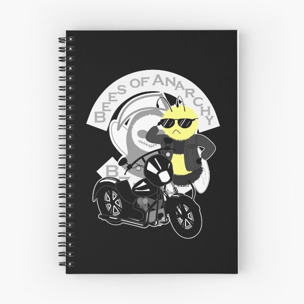 Item preview, Bees of Anarchy Motorcycle Club - Honey Morrow designed and sold by Spammabelle.