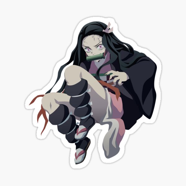 Angry Nezuko Stickers | Redbubble