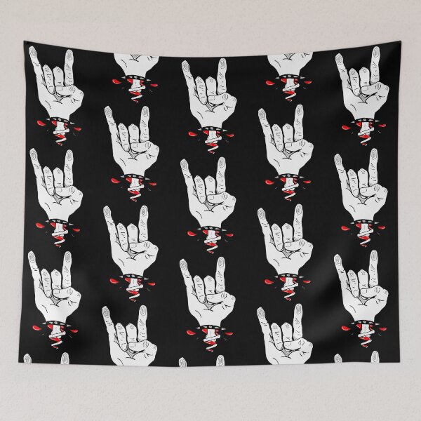 Item preview, Rock n Roll Unraveling Hand designed and sold by WrennieThePooh.