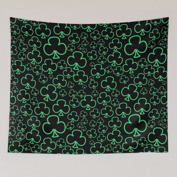 Item preview, Random Pattern Neon Shamrocks designed and sold by judgeart.