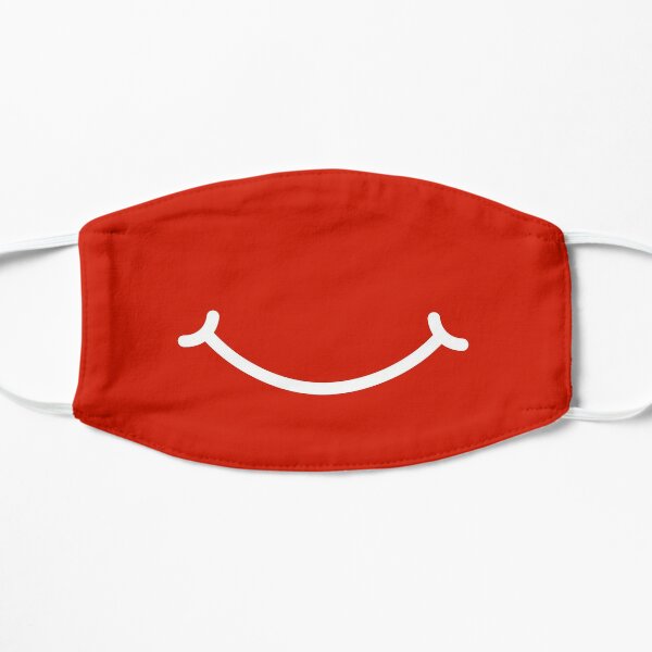 red smile mask