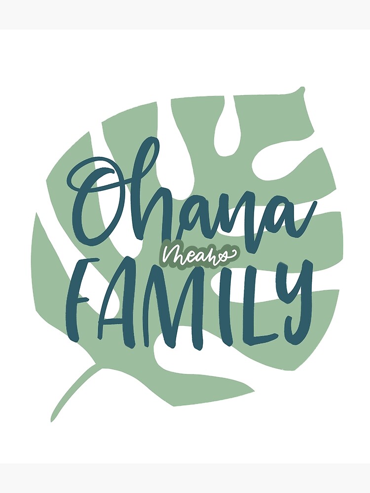Sac à dos « Ohana veut dire famille », par jessenchanted Redbubble