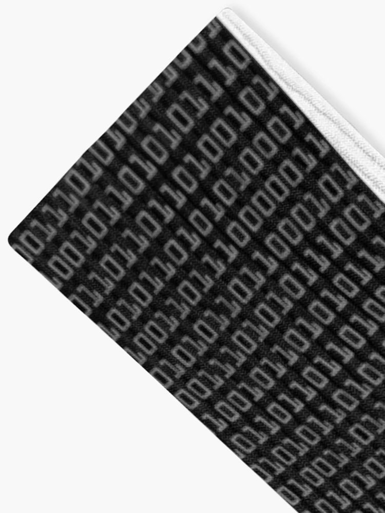 Thumbnail 2 of 5, Socks, Computer Binary Code designed and sold by judgeart.