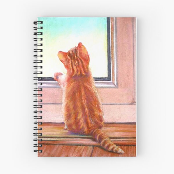 Item preview, Gato en la ventana designed and sold by Croftsie.