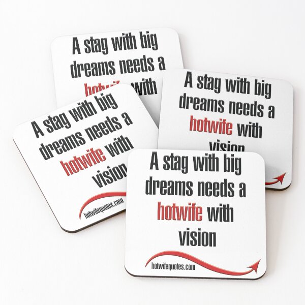 Item preview, A stag with big dreams needs a hotwife with vision designed and sold by hotwifequotes.