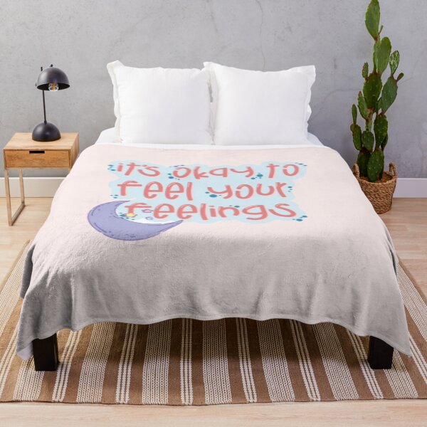 Item preview, 'it's okay to feel your feelings' print designed and sold by kirstenovich.