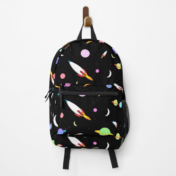 Item preview, Colorful Rockets Planets Moons Stars Outer Space designed and sold by judgeart.