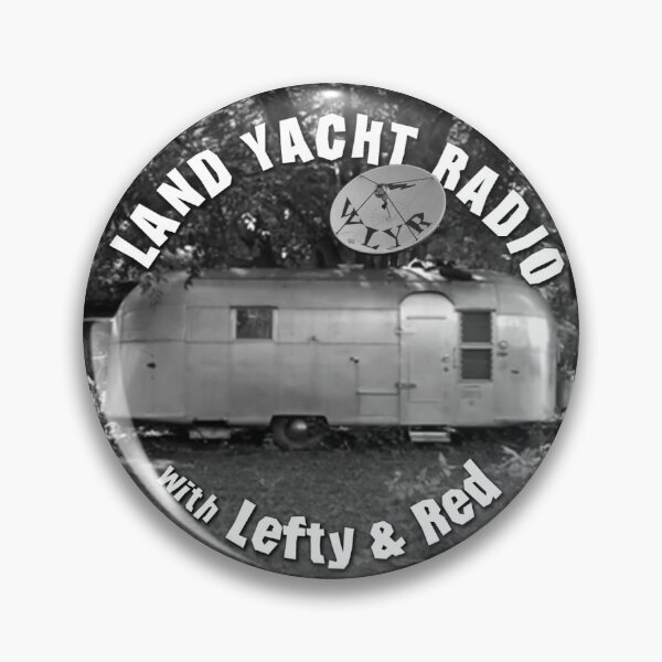 Item preview, Land Yacht Radio Circle Logo designed and sold by LeftyandRed.