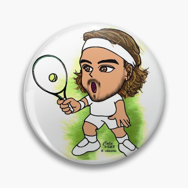 Item preview, Stefanos Tsitsipas  designed and sold by Colacatlee.
