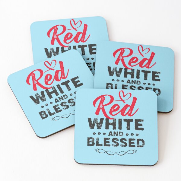 Item preview, Red White And Blessed designed and sold by graphicmeyou.