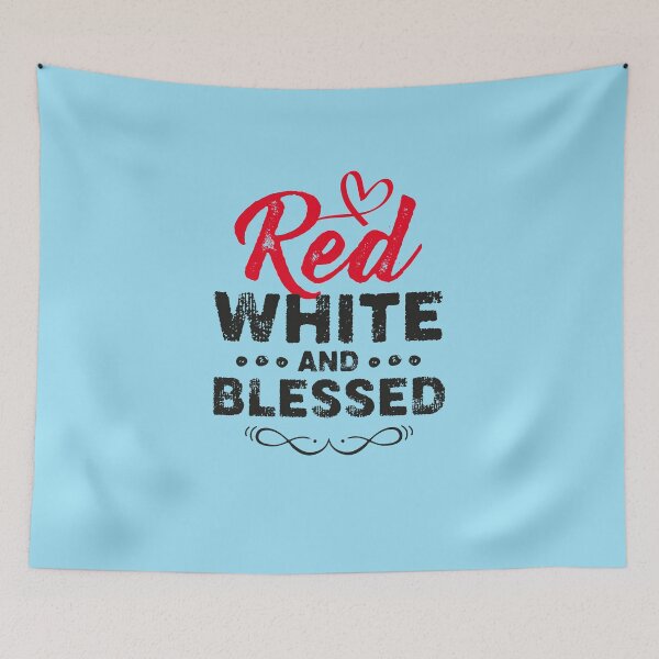 Item preview, Red White And Blessed designed and sold by graphicmeyou.