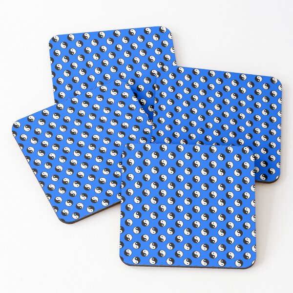 Item preview, Yin & Yang - Blue Background designed and sold by harrizon.