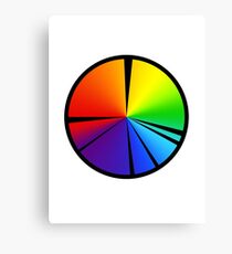 Helium Emission Spectrum Canvas Print