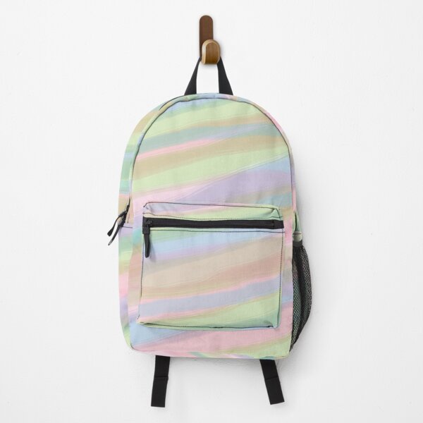 Item preview, Cotton candy colors striped pattern designed and sold by perlphoto.