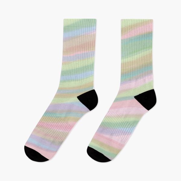 Item preview, Cotton candy colors striped pattern designed and sold by perlphoto.