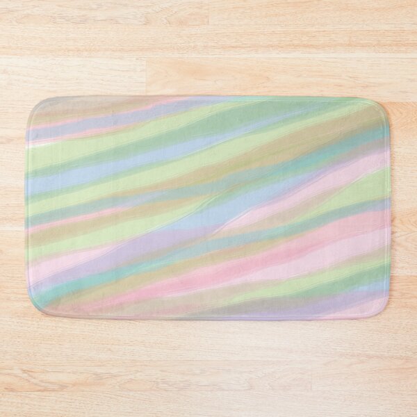 Item preview, Cotton candy colors striped pattern designed and sold by perlphoto.
