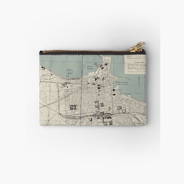Item preview, Vintage Map of Bari Italy (1943) designed and sold by BravuraMedia.