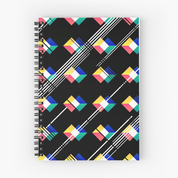 Item preview, Eighties inspired geometric pattern designed and sold by PolarSunDesigns.
