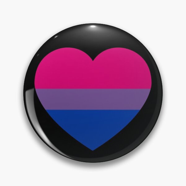 Item preview, Bisexual Heart designed and sold by pikafelix.
