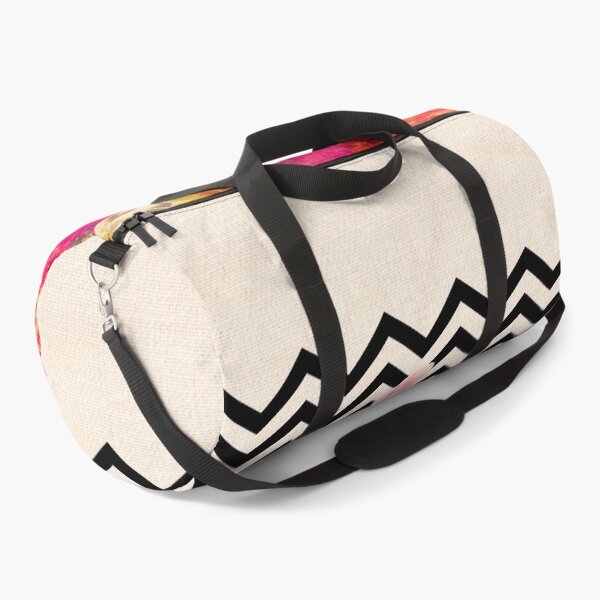 Chevron Flora II Duffle Bag