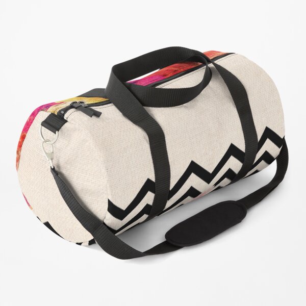 Chevron Flora II Duffle Bag