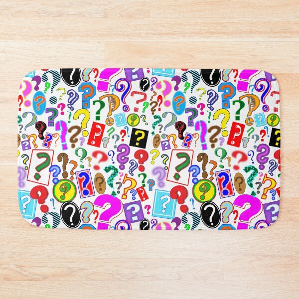 Item preview, Fun Vibrant Pattern of Question Marks designed and sold by judgeart.