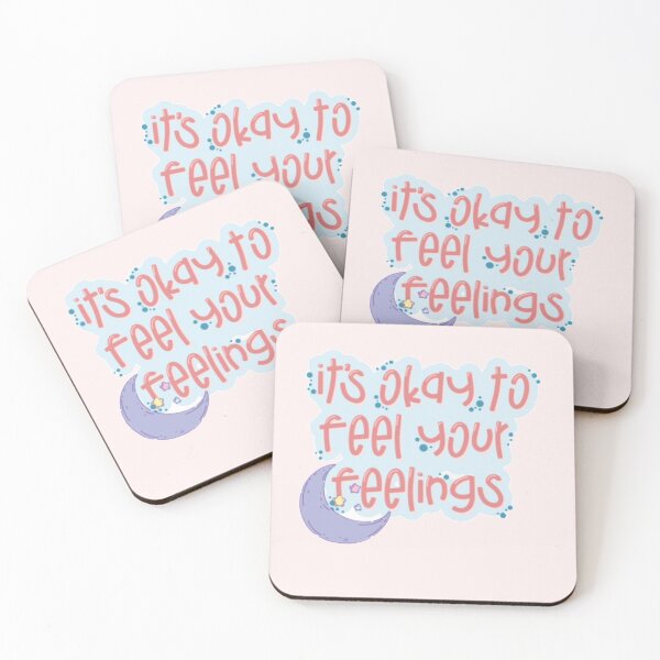 Item preview, 'it's okay to feel your feelings' print designed and sold by kirstenovich.