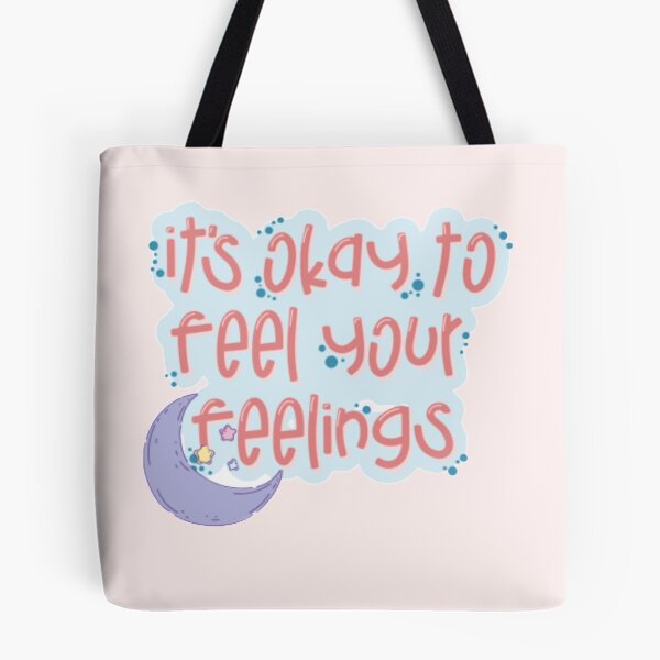 Item preview, 'it's okay to feel your feelings' print designed and sold by kirstenovich.