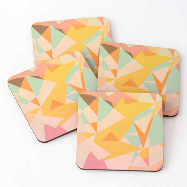 Item preview, Tropical Geometric Abstract Pattern for Summer designed and sold by PolarSunDesigns.