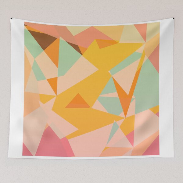 Item preview, Tropical Geometric Abstract Pattern for Summer designed and sold by PolarSunDesigns.