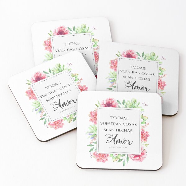 Item preview, Todas vuestras cosas sean hechas con amor, corintios 16 designed and sold by latiendadearyam.