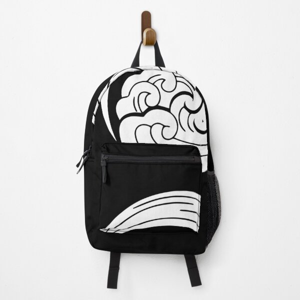 Item preview, Japanese Kamon Crest - Ocean Wave - White Version designed and sold by reyners.