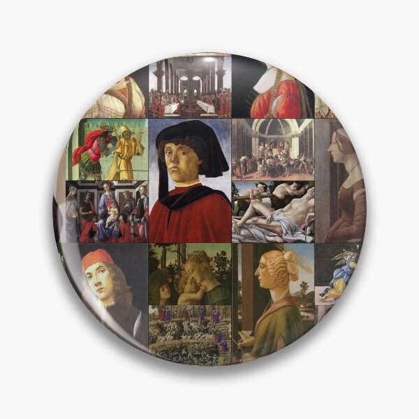Artikelvorschau, bekannt als Sandro Botticelli entworfen und verkauft von Montage-Madness.