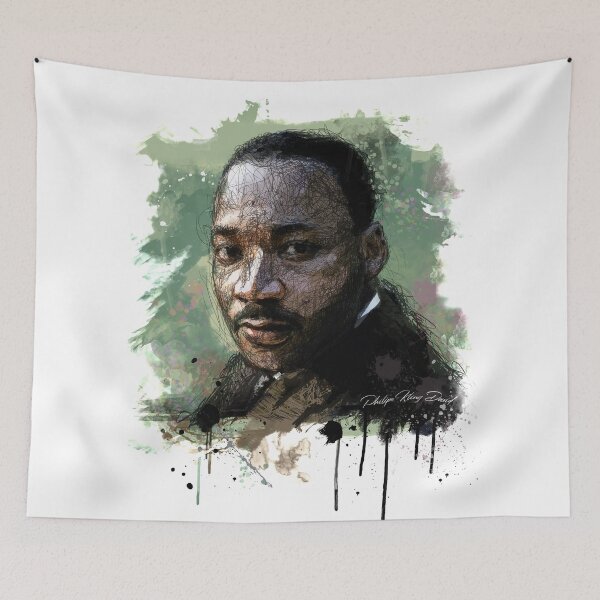 Item preview, Martin Luther King Portrait designed and sold by Philipe3d.