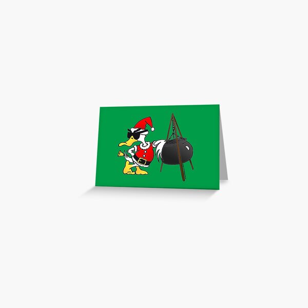 Santa Duck - Duck Logic Christmas Greeting Card