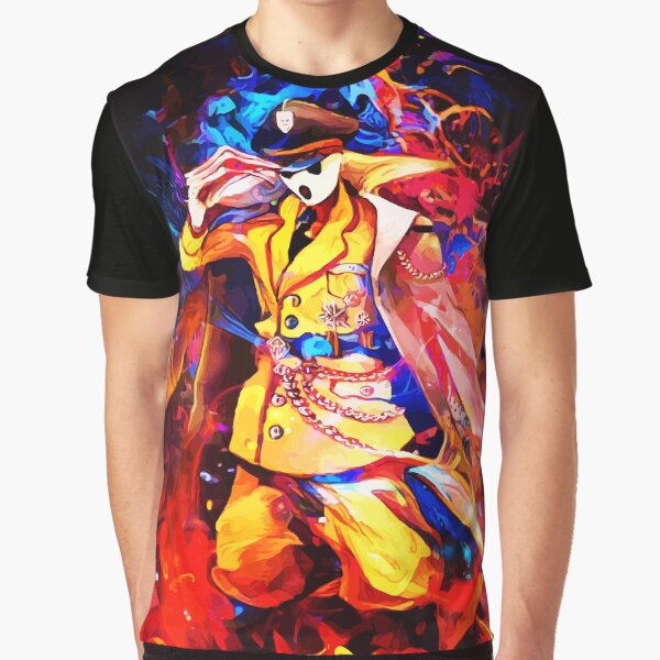 Vista previa del artículo con la obra «Fantasma rojo sin rostro», diseñado y vendido por hustlart.