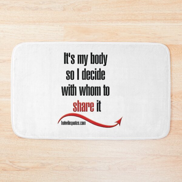 Item preview, Es mi cuerpo, así que decido con quién compartirlo designed and sold by hotwifequotes.