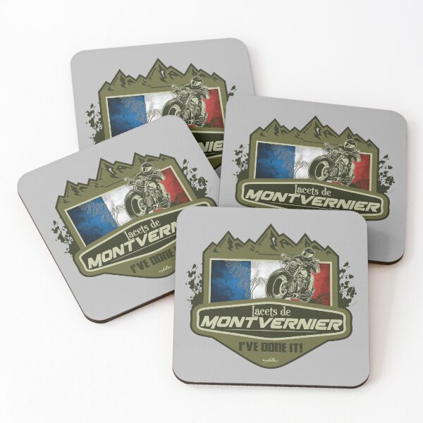 Item preview, Lacets de Montvernier Motorcycle T-Shirt Sticker Route des Grandes Alpes designed and sold by OuterShellUK.