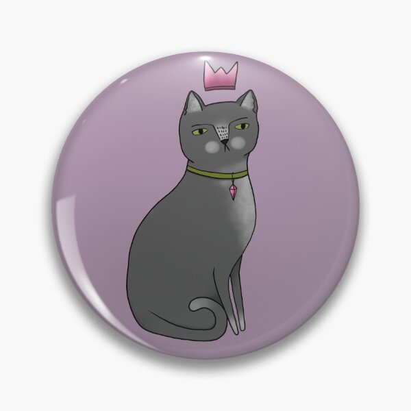 Item preview, Princess Cat - Grey designed and sold by GrousyGirl.