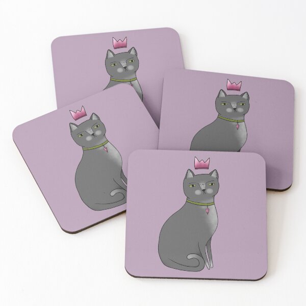 Item preview, Princess Cat - Grey designed and sold by GrousyGirl.