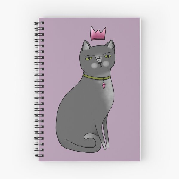 Item preview, Princess Cat - Grey designed and sold by GrousyGirl.