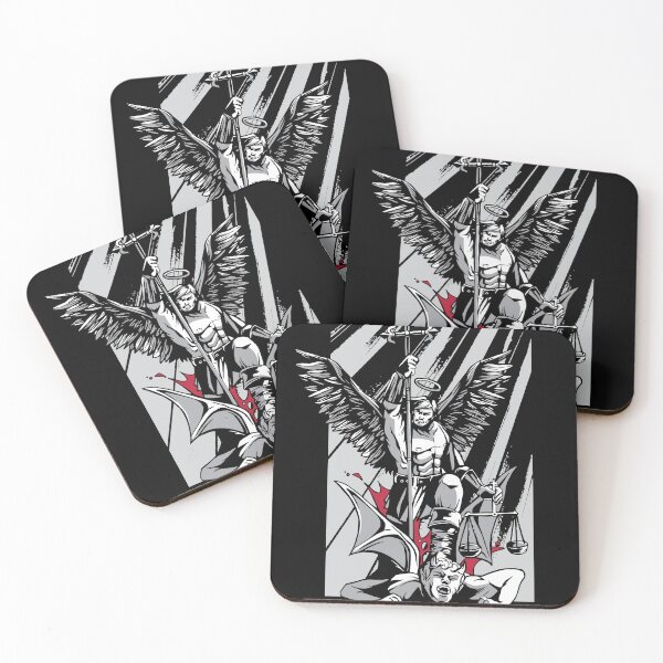 Aperçu de l'œuvre Passez à travers la vie pour le plaisir et le bonheur avec ce motif cool de Saint Michel. Pour que les amis et la famille rient ensemble. créée et vendue par DavinciStore21.