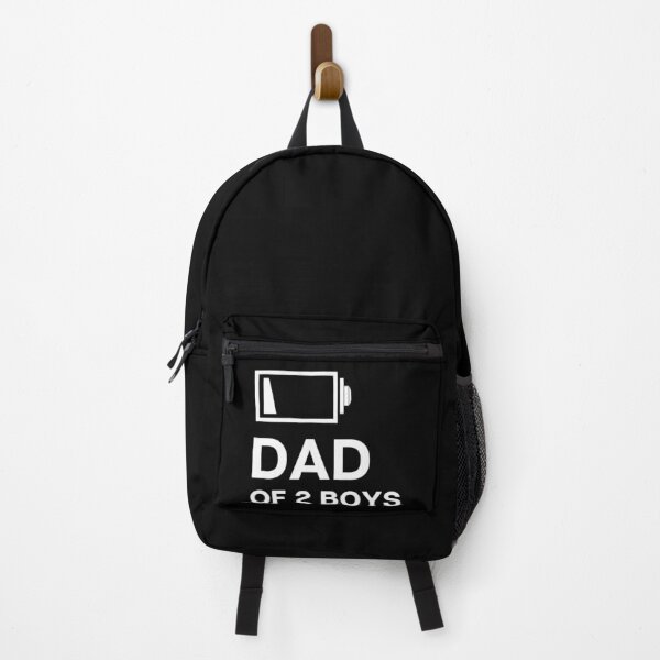 Item preview, DAD OF 2 SONS saying DAD OF 2 BOYS quote designed and sold by OneTimeEngineer.