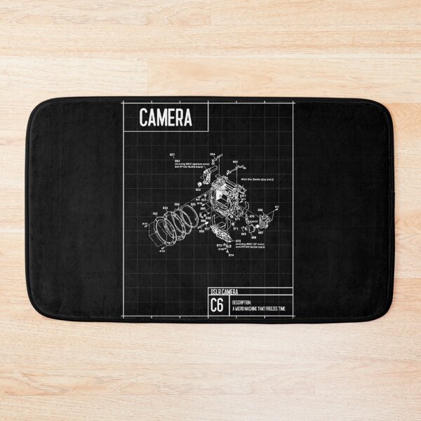 Item preview, Camera blueprint sketch  designed and sold by fahim96.