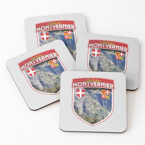 Item preview, Lacets de Montvernier Cycling Motorcycle Shield T-Shirt Sticker Route des Grandes Alpes designed and sold by OuterShellUK.